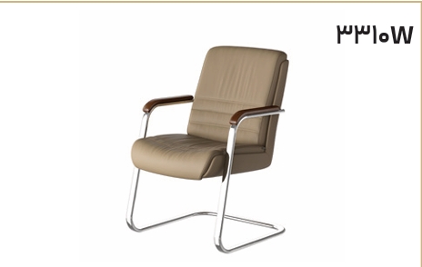 صندلی کنفرانسی و ویزیتوری اروند 3310W کد 1154